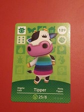 TIPPER ANIMAL CROSSING AMIIBO SERIES 2 CARD #129 TRACKED AU POST geniuine