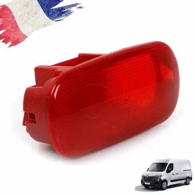 Pour Renault Master 2 (1998-2010) FEU STOP PORTE ARRIERE 7700352940 ROUGE TOP - Photo 1/4