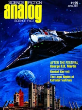 Analog Science Fiction-Science Fact Vol 97, No. 4, Apr 1977 Canvas Poster 18x24