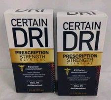 Certain Dri Prescription Strength Clinical Antiperspirant Roll-On Deodorant 1Pk