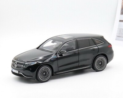 1/18 Scale Mercedes-Benz EQC 400 SUV 2019 Black Diecast Car Model