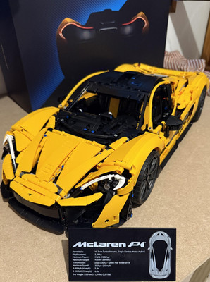 LEGO Technic McLaren P1 42172 Vollständiges Set 3893 Teile ab 18+ Schachtel