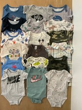 Shein Gerber Nike Others Infant Boys Clothing Lot of 18 Size 0-6, 6, 6-9 Months