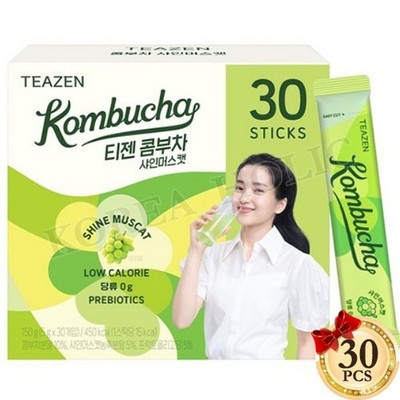 TEAZEN Kombucha Shine Muscat 5g x 30EA Korean Combucha Glanz Muscat NEU