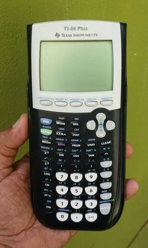 Texas Instruments TI-84 Plus with cover
