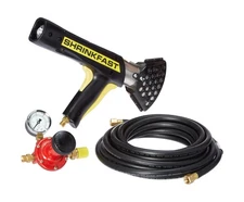 998 Heat Gun, 200000 BTU Propane Heat Gun, Ready to Use with 25' Hose, Regula...