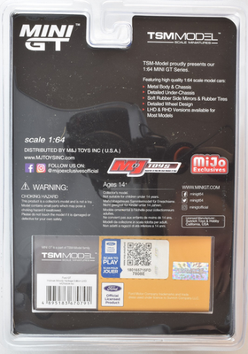 Mini GT Holman Moody Heritage Edition Ford GT 1:64 Scale Diecast