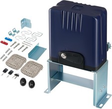 1800lbs Automatic Sliding Gate Opener Operator Kit Electric w/2 Remotes