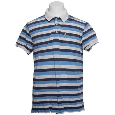 Peak Performance, Poloshirt, Größe: L, Blau/Weiß/Mehrfarbig #fza