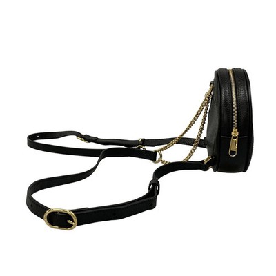 gucci ophidia mini backpack in black Small Stripe With chain shoulder strap and zip closure Gucci Ophidia GG Small Backpack