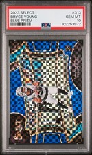 2023 Panini Select - Bryce Young #313 RC - Field Level Blue /49 - PSA 10 Gem