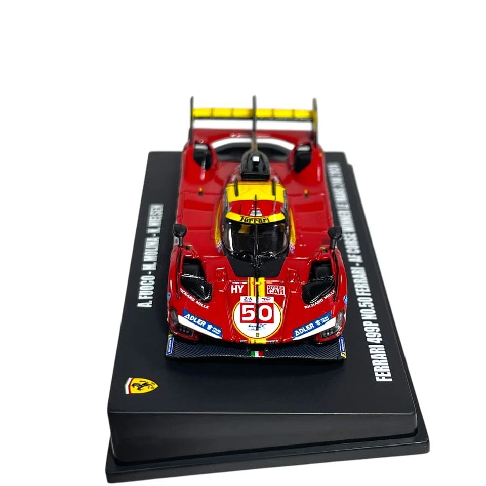 Modellino Auto Looksmart 1/64 Ferrari 499P Fuoco-Molina-Nielsen #50 Winner Le... - Immagine 2 di 4