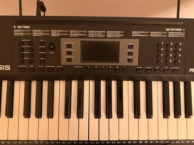 Alesis Melody 61 Elektrisches Keyboard 61 Tasten, Lautsprecher, Ständer & Bank