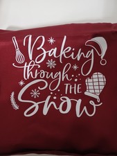Holiday apron With front Pockets