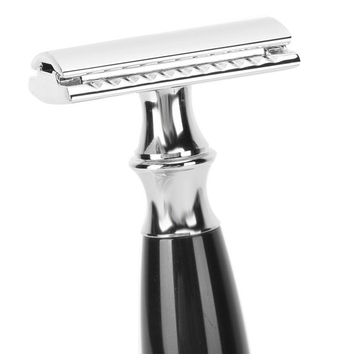Coltello da barba di sicurezza lama doppia faccia uomo manuale staccabile per MUF - Foto 14 di 16