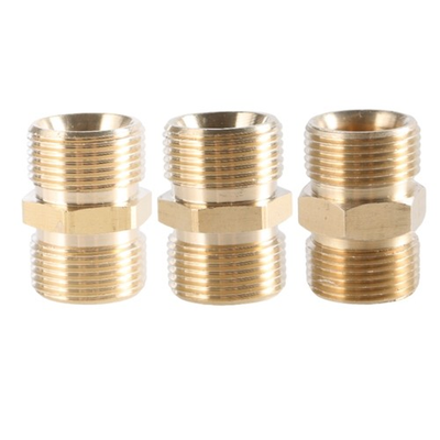 #ad Professional Pressure Washer Hose Extension M22 Thread Brass Constructions $3.93