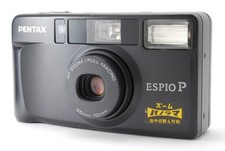 NEAR MINT PENTAX ESPIO P 35mm Point Shoot Film Camera Black From JAPAN