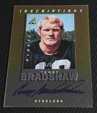 2020 Terry Bradshaw Steelers 13/25 Panini Inscriptions Auto Acetate #PI-TB