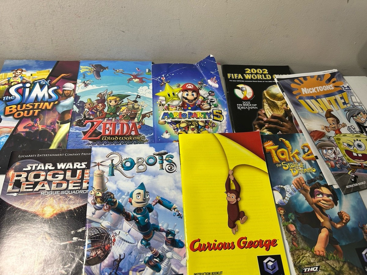 Nintendo Game Cube instruction GameCube manuals YOU PICK N CHOOSE