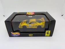 Hot Wheels Ferrari F40 1:43 Scale Diecast Car Yellow Rare Authentic