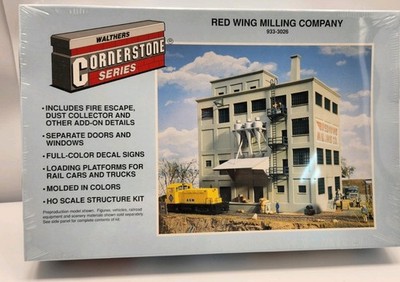WALTHERS HO SUPERIOR PAPER CO. KRAFT MILL BUILDING KIT #933-3060 NEW C74