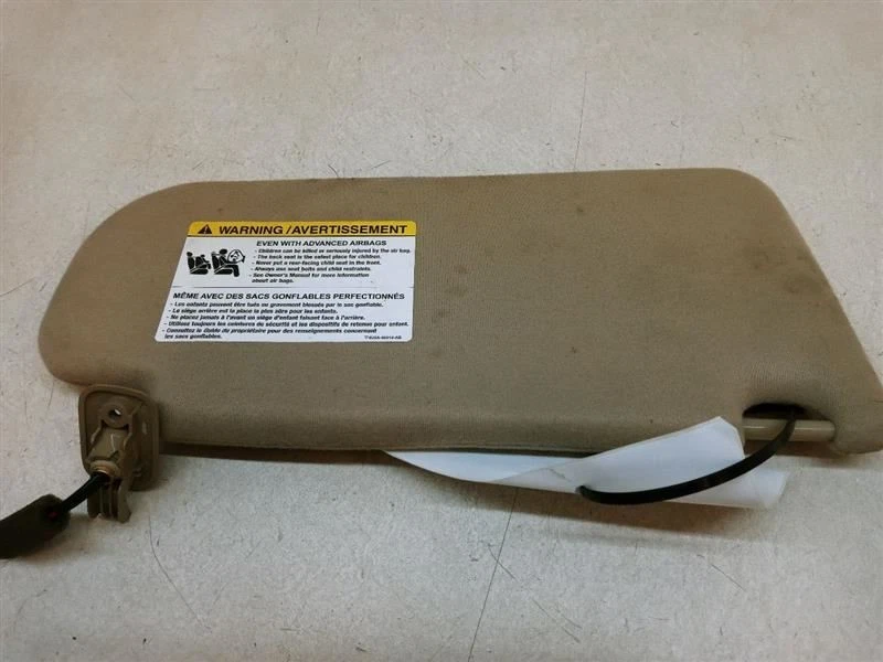 Parasol izquierdo Mazda 2007 6 conductores con iluminación fabricante original usado probado Foto 3 de 4