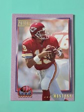 2 cards! 1993 Pro Set Power - Power Moves Joe Montana Gold and Base Version