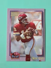 1993 Pro Set Power - Power Moves Joe Montana #PMUD10 Gold and Base Versions