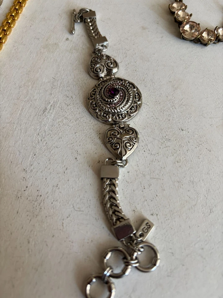 5 Designer Bracelets Fossil Citizen Avon Gingersnaps and JCM CZ - Image 3 of 4