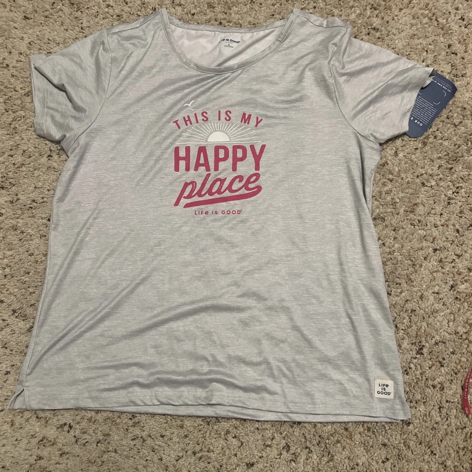 Life Is Good 睡衣套装 大号 This Is My Happy Place 睡衣套装 休闲 — 第 2/4 张图片