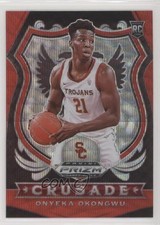 2020-21 Panini Prizm Draft Picks Crusade Ruby Wave Prizm Onyeka Okongwu #85 qy0
