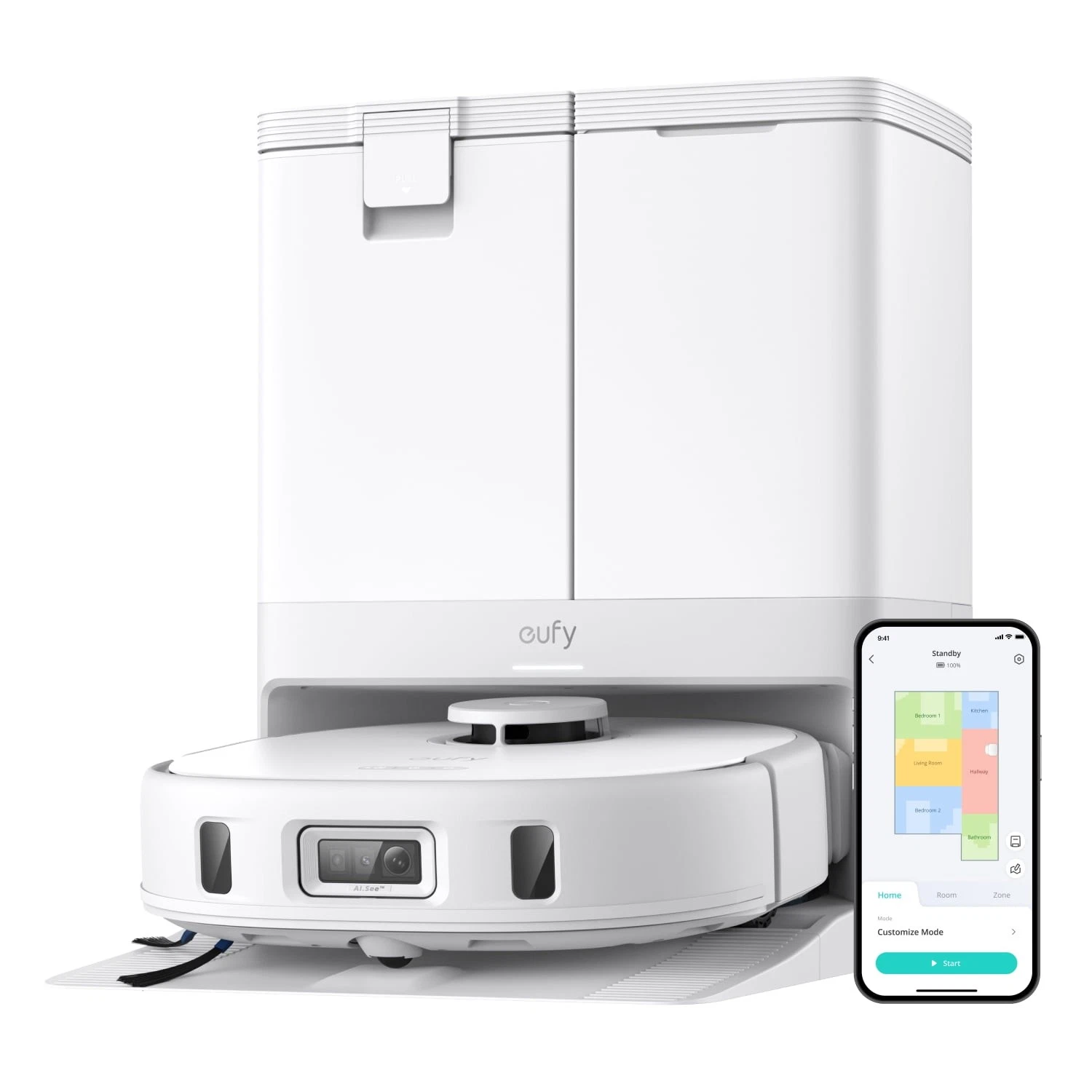 eufy X10 Pro Omni White Robot Vacuum and Mop Combo Upgraded -Certified Refurbish
Opens in a new wind