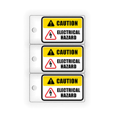 3 X Lockout Tags | Warning Tags | Caution Tags | Safety Tags | DO NOT USE | PVC