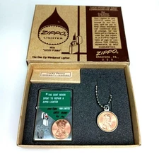 Zippo Lucky Penny 1999 Limited Edition Coin Used Collectible