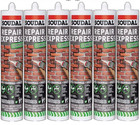 Soudal Express Premium Ready Mix Cement Repair 300ml Tube Grey Box Of 6