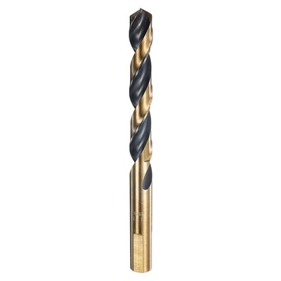Twist Drill Bit 11.5mm High-Speed Steel 4341 5.5'' Length Black & Gold Oxide