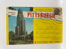Greetings from Pittsburgh Pennsylvania Postcard Booklet - 12 Photos