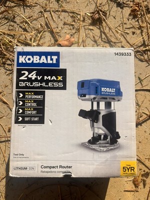 Kobalt 24V Max Variable Speed Brushless Compact Router Tool Only