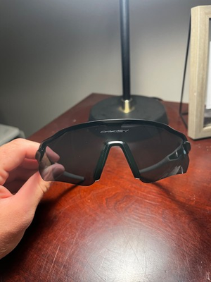 #ad Black and Grey Oakley Radar EV PATH Sunglasses $34.99