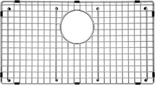 Serene Valley SVH2315R Sink Bottom Grid 23x14.5 Rear Drain Stainless Protector
