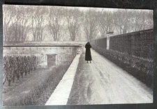 art postcard OS Deborah Turbeville Unseen Versailles 2015 gallery invitation