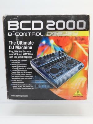 Behringer B-Control DeeJay BCD2000 Ultimate DJ Mixer Machine, BRAND NEW