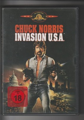 Invasion U.S.A. - Chuck Norris  DVD FSK 18