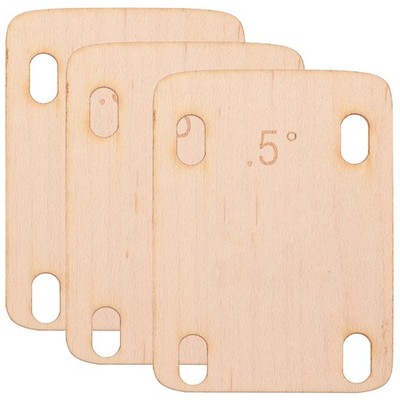 3 Pcs Gitarren Halsstütze Shim Gitarrenzubehör Gitarrenhalsstütze