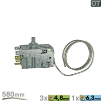 Thermostat Danfoss 077B6700 Bsh Original Bosch Nr. 170459 00170459