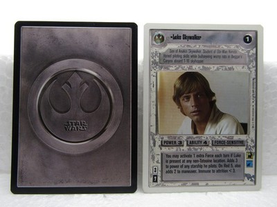 Star Wars 1995 CCG Premier Unlimited White Border Lightside Karten Auswahl