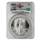 1987 American Silver Eagle CACG MS 69 Struck at San Francisco Mint