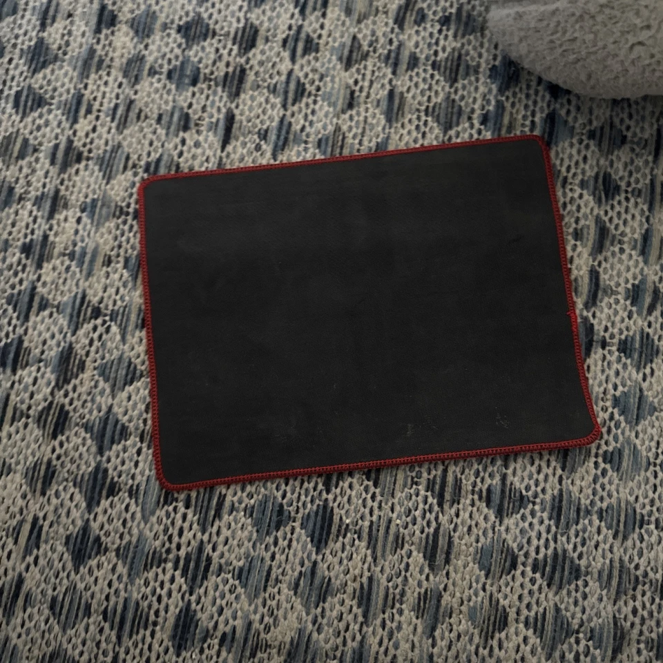 Black And Red. Bluefinger Gaming Mouse Pad. Lightly Used. - Image 2 of 2