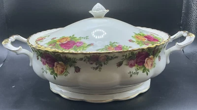 Choice Royal Albert Old Country Roses Bone China Serving Pieces: Platters/Veggie