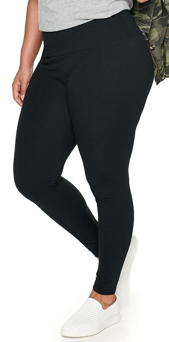 Kohls sonoma plus size leggings cheap